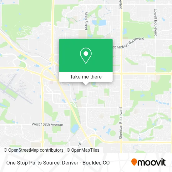 One Stop Parts Source map