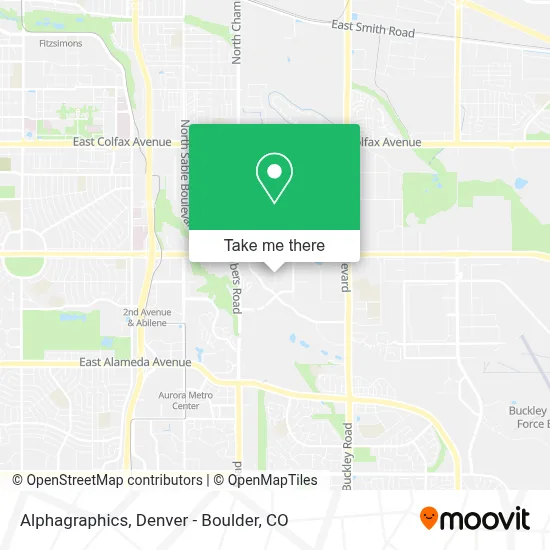 Alphagraphics map