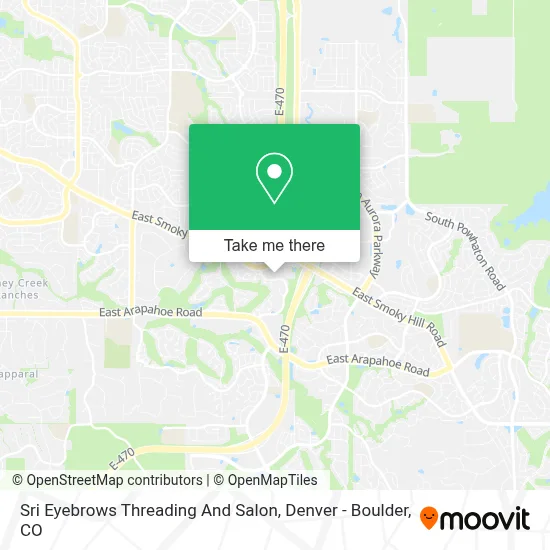 Sri Eyebrows Threading And Salon map