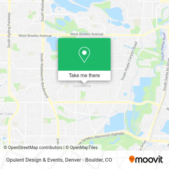 Opulent Design & Events map