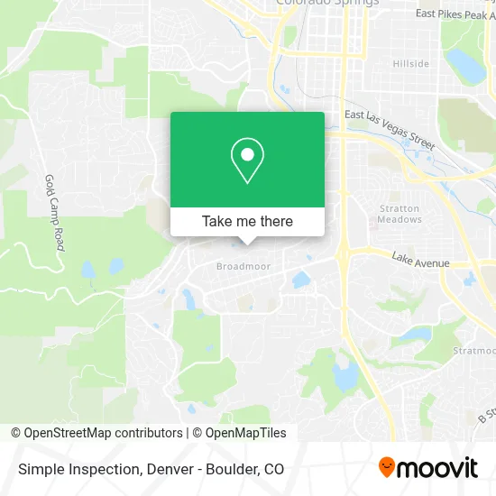 Simple Inspection map