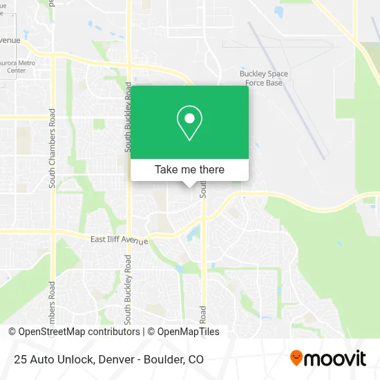 25 Auto Unlock map
