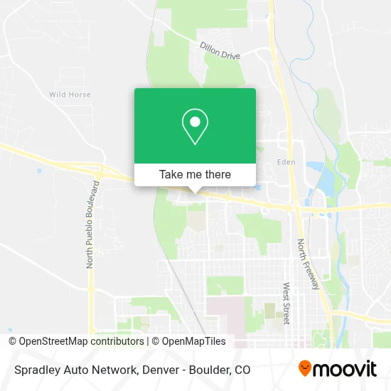 Spradley Auto Network map