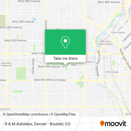 R & M Autolabs map