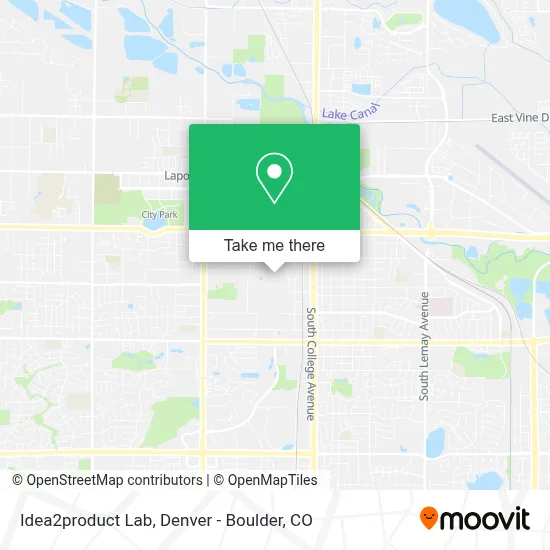Idea2product Lab map