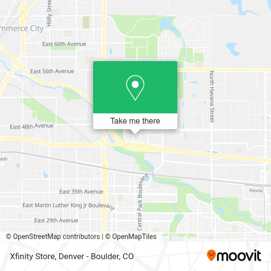 Xfinity Store map