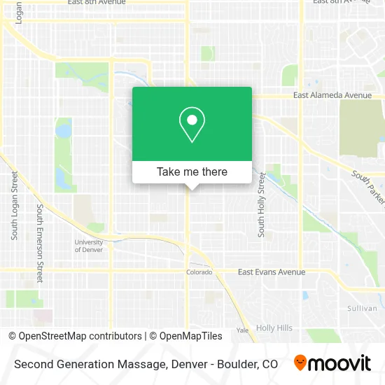 Second Generation Massage map