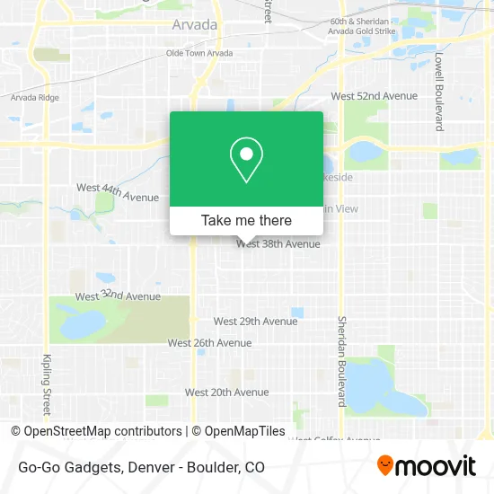 Go-Go Gadgets map