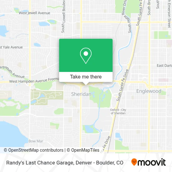 Randy's Last Chance Garage map