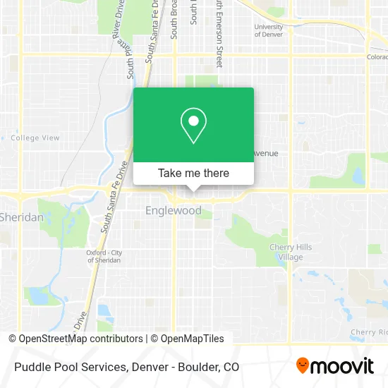 Puddle Pool Services map