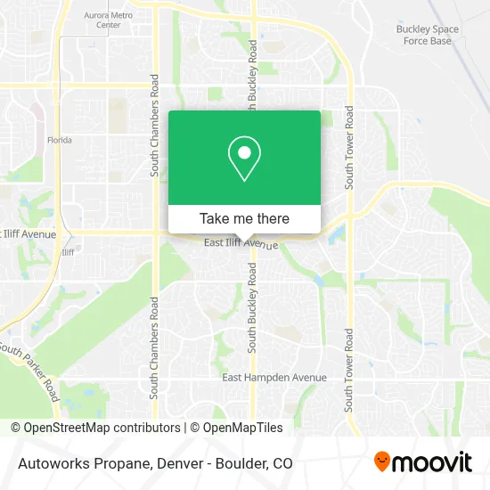 Autoworks Propane map