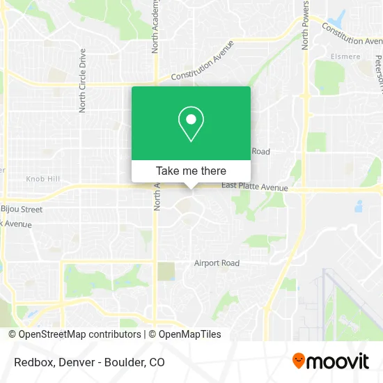 Redbox map