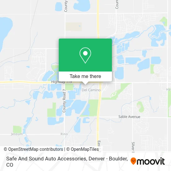 Safe And Sound Auto Accessories map