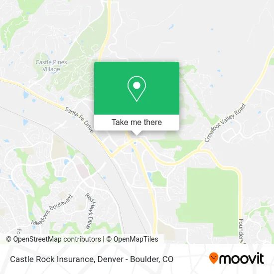 Castle Rock Insurance map