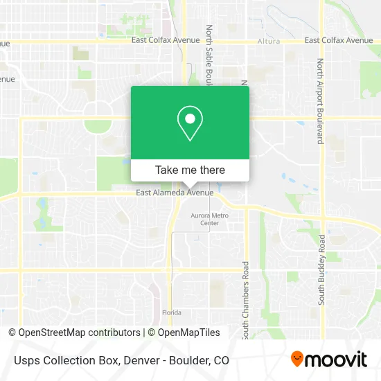 Usps Collection Box map