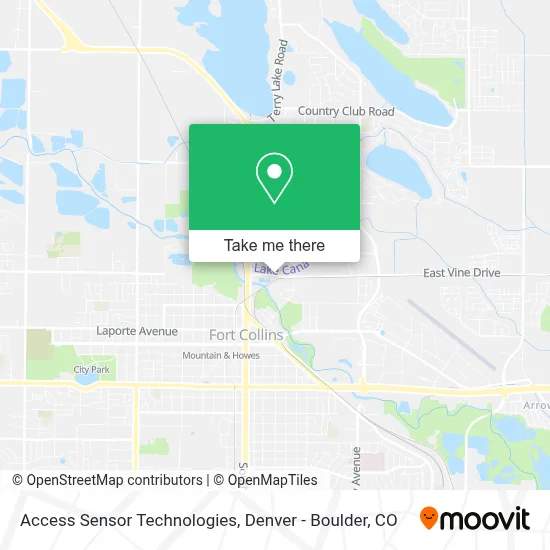 Access Sensor Technologies map