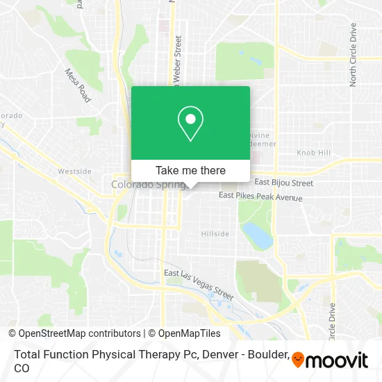 Total Function Physical Therapy Pc map