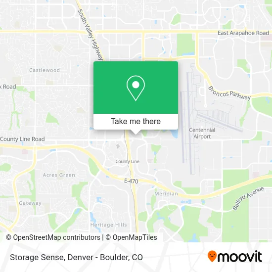 Storage Sense map