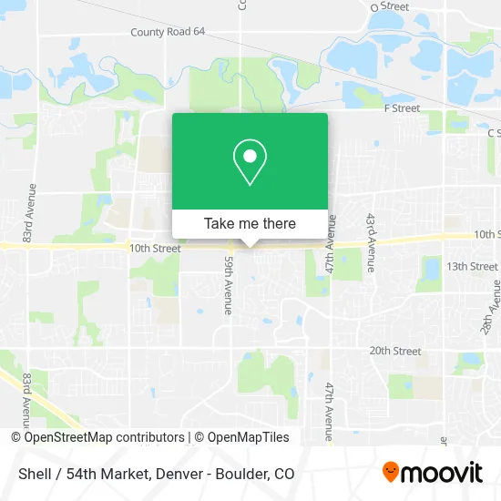 Shell / 54th Market map