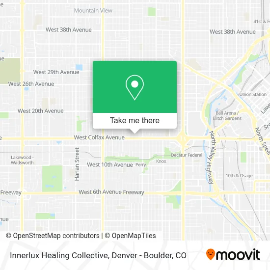 Innerlux Healing Collective map