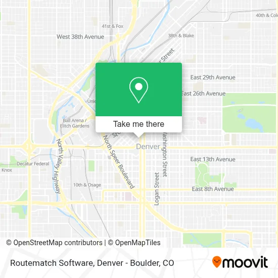 Routematch Software map