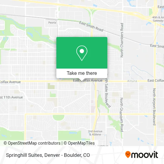Springhill Suites map