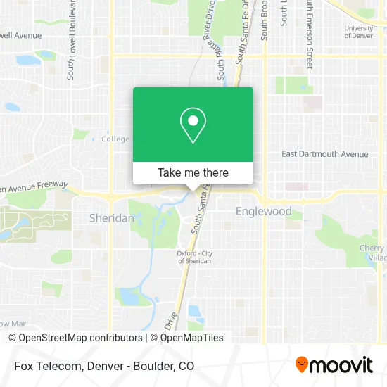 Fox Telecom map