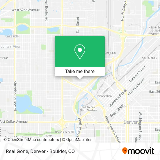 Real Gone map