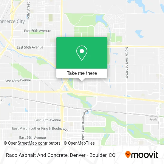 Raco Asphalt And Concrete map
