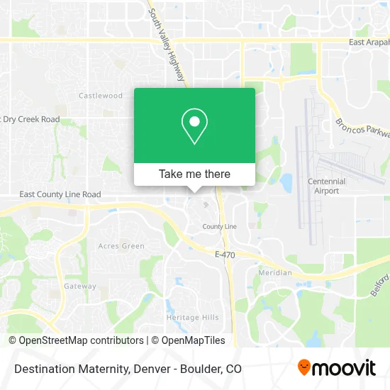 Destination Maternity map