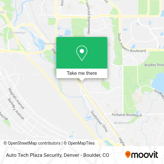 Auto Tech Plaza Security map