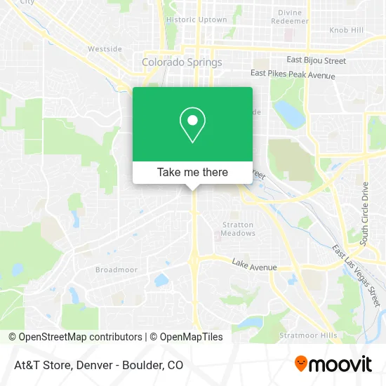 At&T Store map
