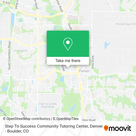 Step To Success Community Tutoring Center map