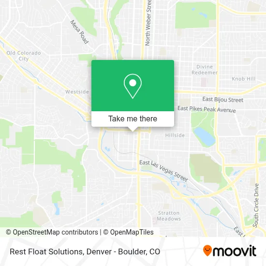 Rest Float Solutions map