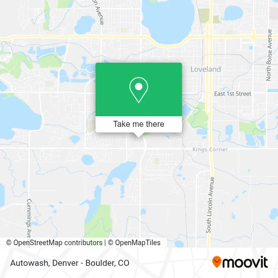Autowash map