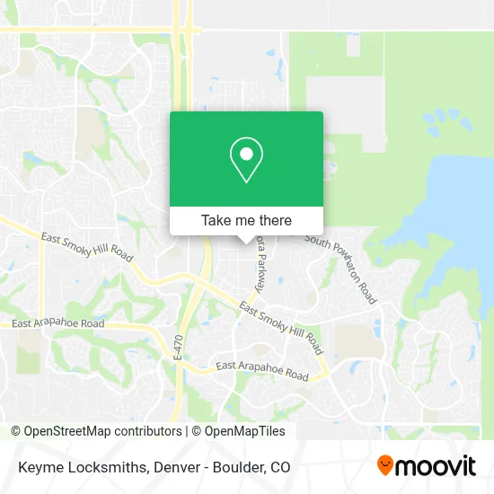 Keyme Locksmiths map