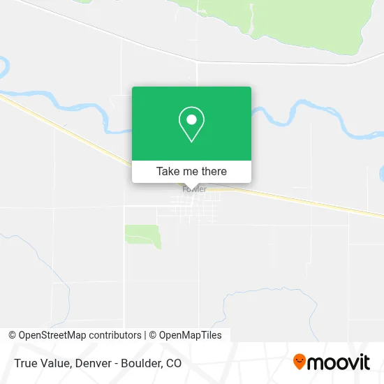 True Value map
