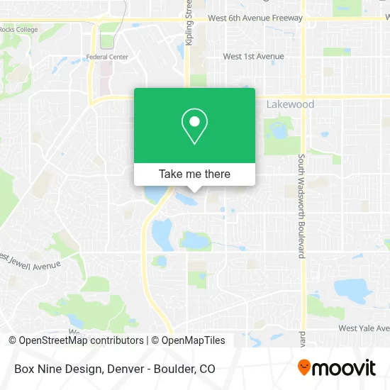 Box Nine Design map