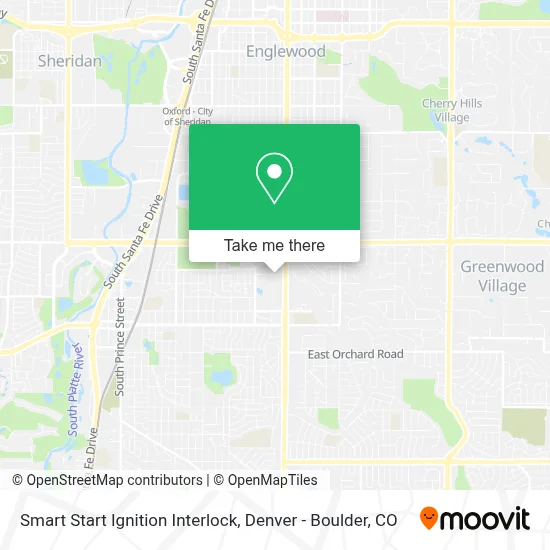 Smart Start Ignition Interlock map