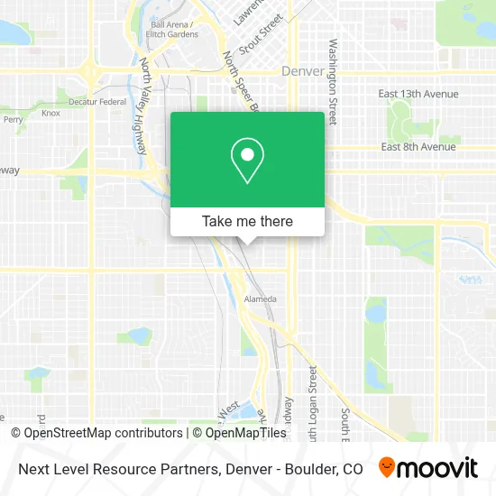 Next Level Resource Partners map