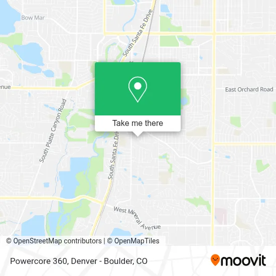 Powercore 360 map