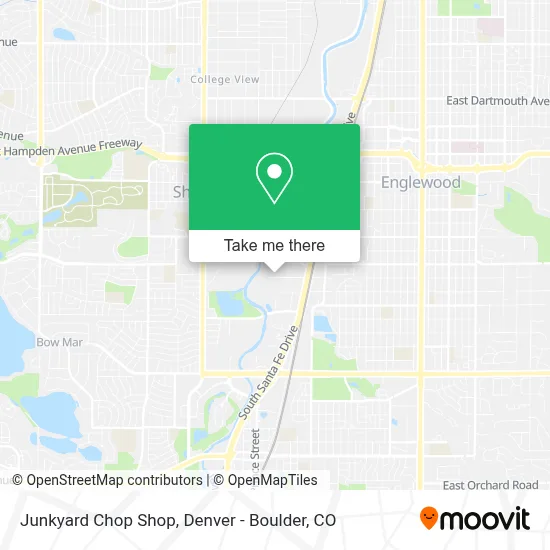 Junkyard Chop Shop map