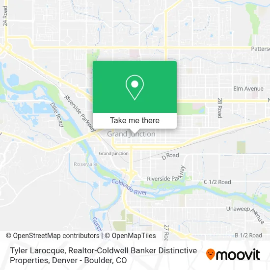 Tyler Larocque, Realtor-Coldwell Banker Distinctive Properties map