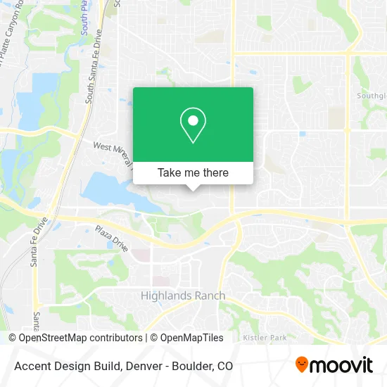 Accent Design Build map