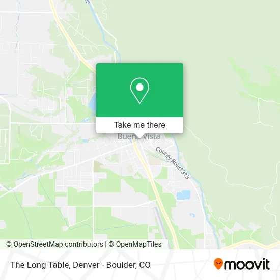 The Long Table map