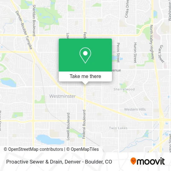 Proactive Sewer & Drain map