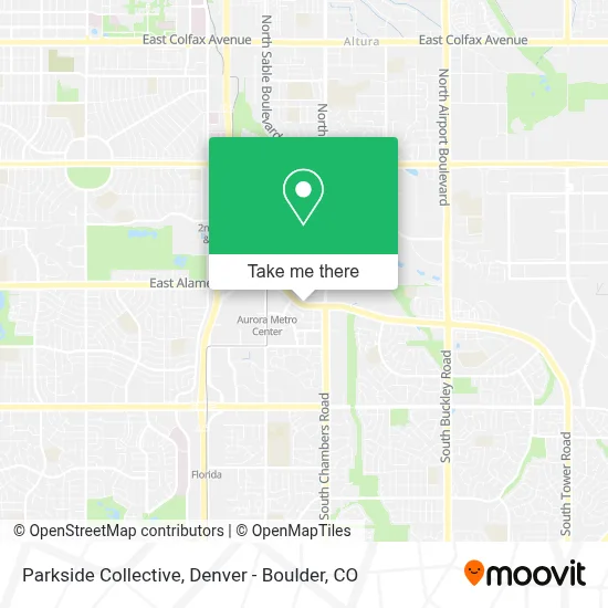 Parkside Collective map