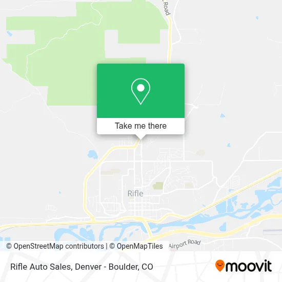 Rifle Auto Sales map