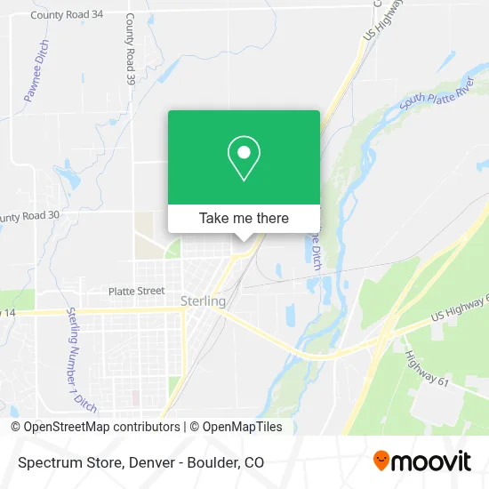 Spectrum Store map