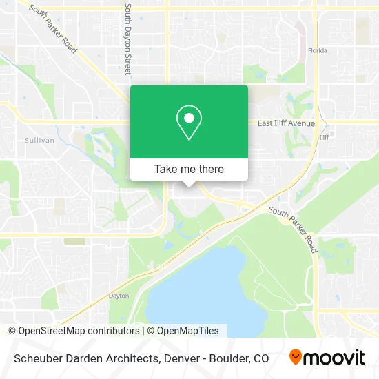 Scheuber Darden Architects map